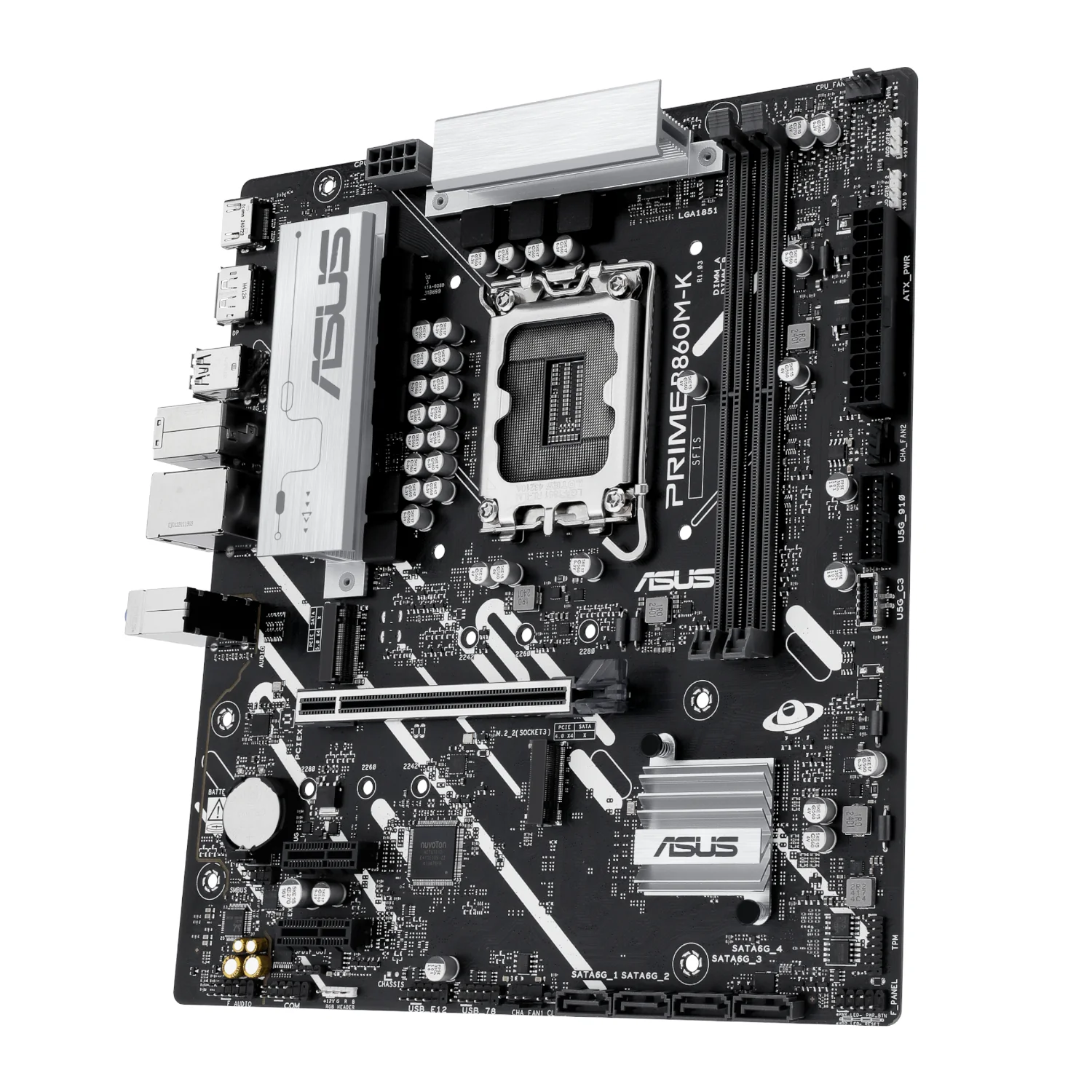 Asus PRIME B860M-K Intel LGA1851 M-ATX Motherboard - Image 2