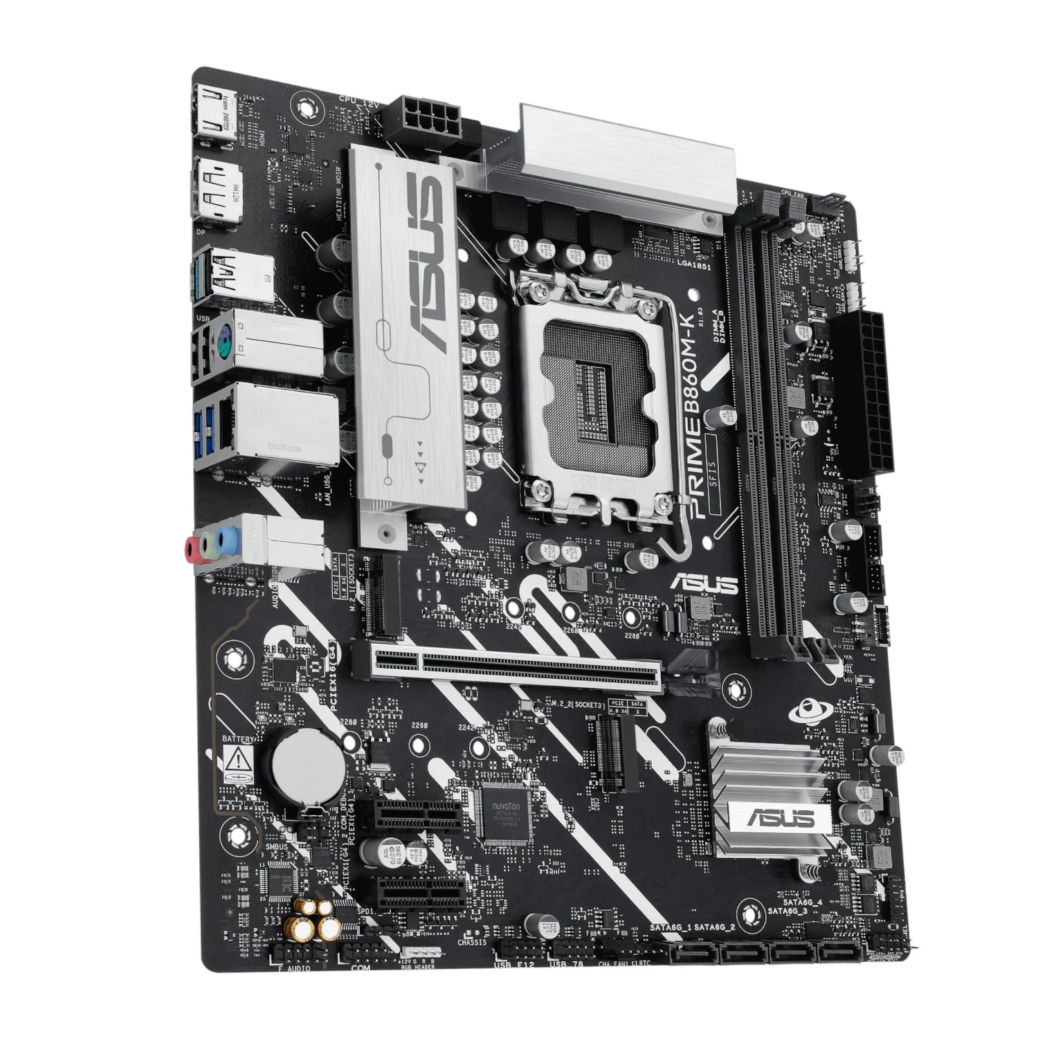Asus PRIME B860M-K Intel LGA1851 M-ATX Motherboard - Image 3