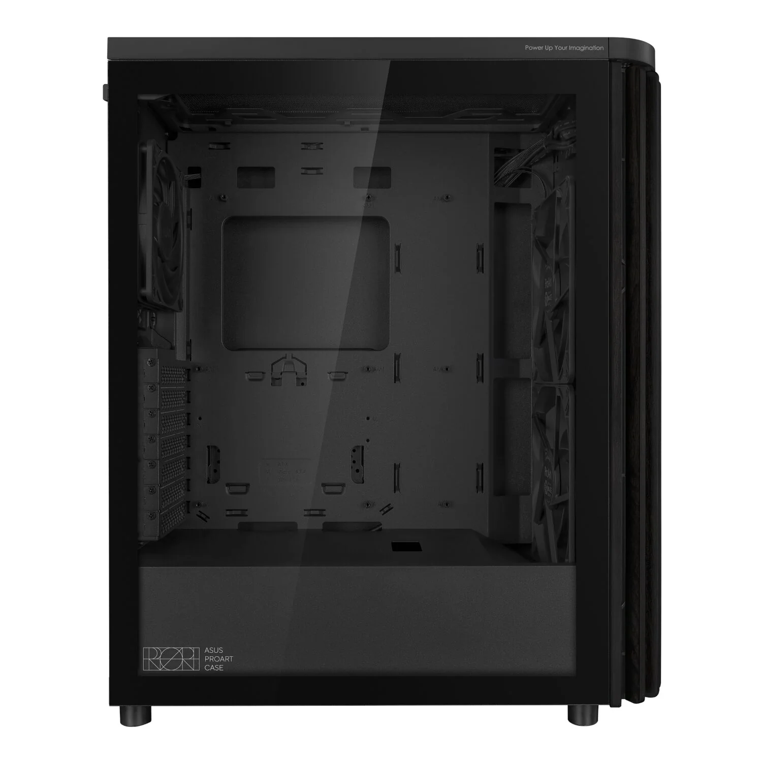 ASUS ProArt PA401 Wood Edition ATX Chassis - Black - Image 6