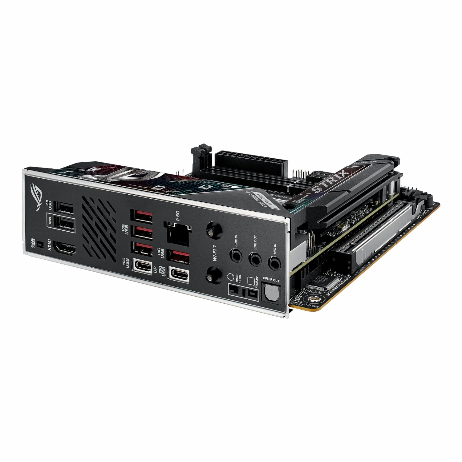 Asus ROG Strix B850-I Gaming WiFi AM5 Mini-ITX Gaming Motherboard - Image 4