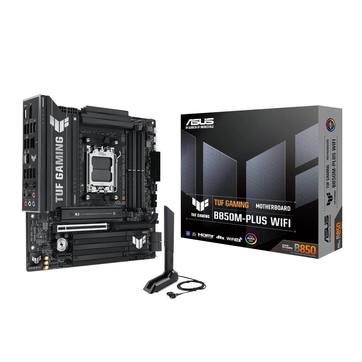 Asus TUF Gaming B850M-PLUS WIFI AM5 Micro ATX Gaming Motherboard - Image 5