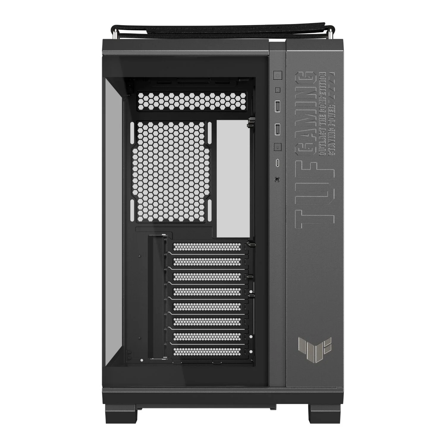 Asus TUF Gaming GT502 Horizon Mid Tower Chassis - Black - Image 3