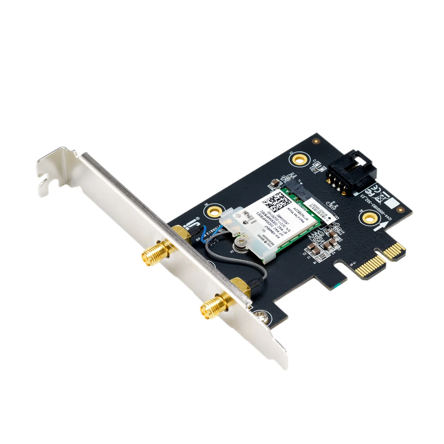 ASUS  Wi-Fi 7 Tri-Band PCIe Wireless Adapter with Bluetooth 5.4 – Black - Image 2