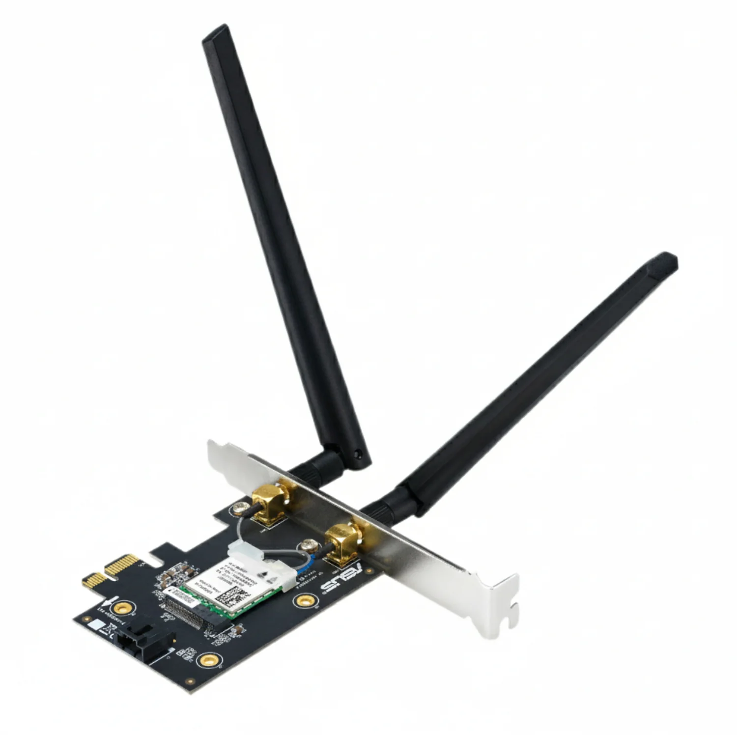 ASUS  Wi-Fi 7 Tri-Band PCIe Wireless Adapter with Bluetooth 5.4 – Black - Image 4