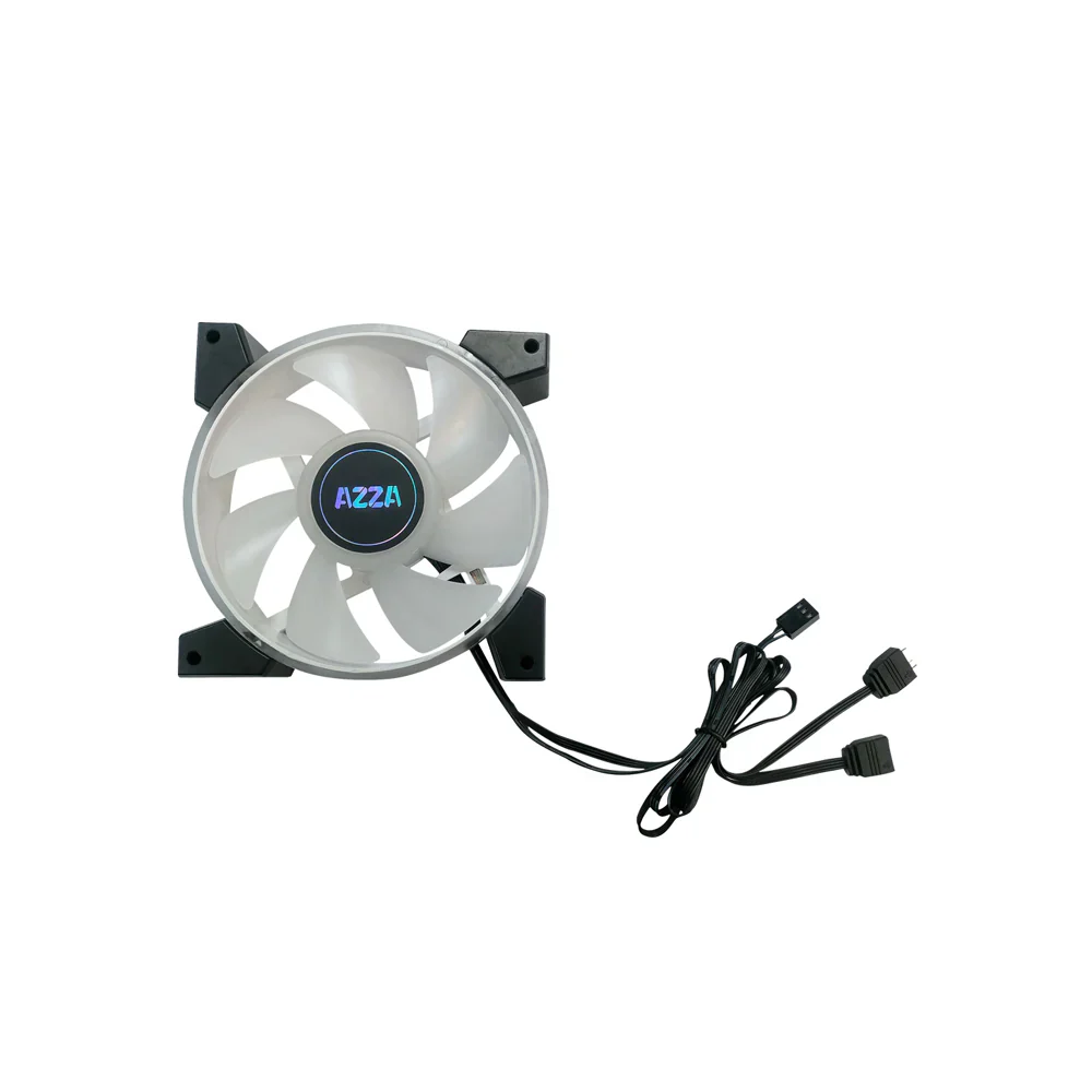AZZA Hurricane II ARGB Chassis Fan 120mm - Image 3