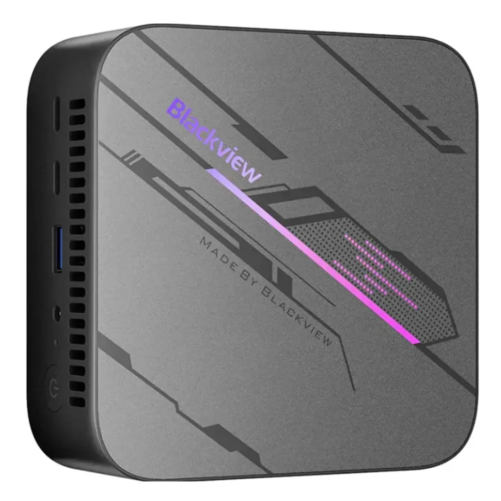 Blackview MP100 Mini PC Intel i5-12450H, 16GB RAM, 512GB SSD, Win11 Pro