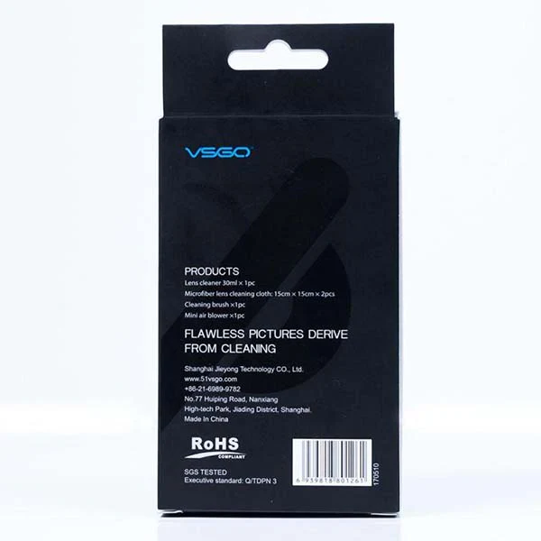 Camera Lens Cleaning Kit – Air Blower, Anti-Static Brush, Alcohol-Free Cleaner, Microfiber Cloths - Image 3
