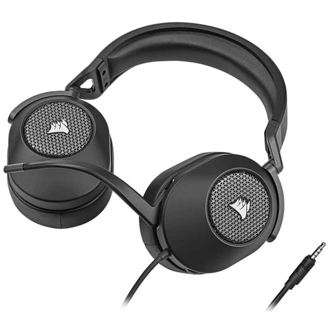 HS65 Premium Carbon Headset; 50mm Audio Drivers; Omnidirectional Mic - Console Ready. - Image 2