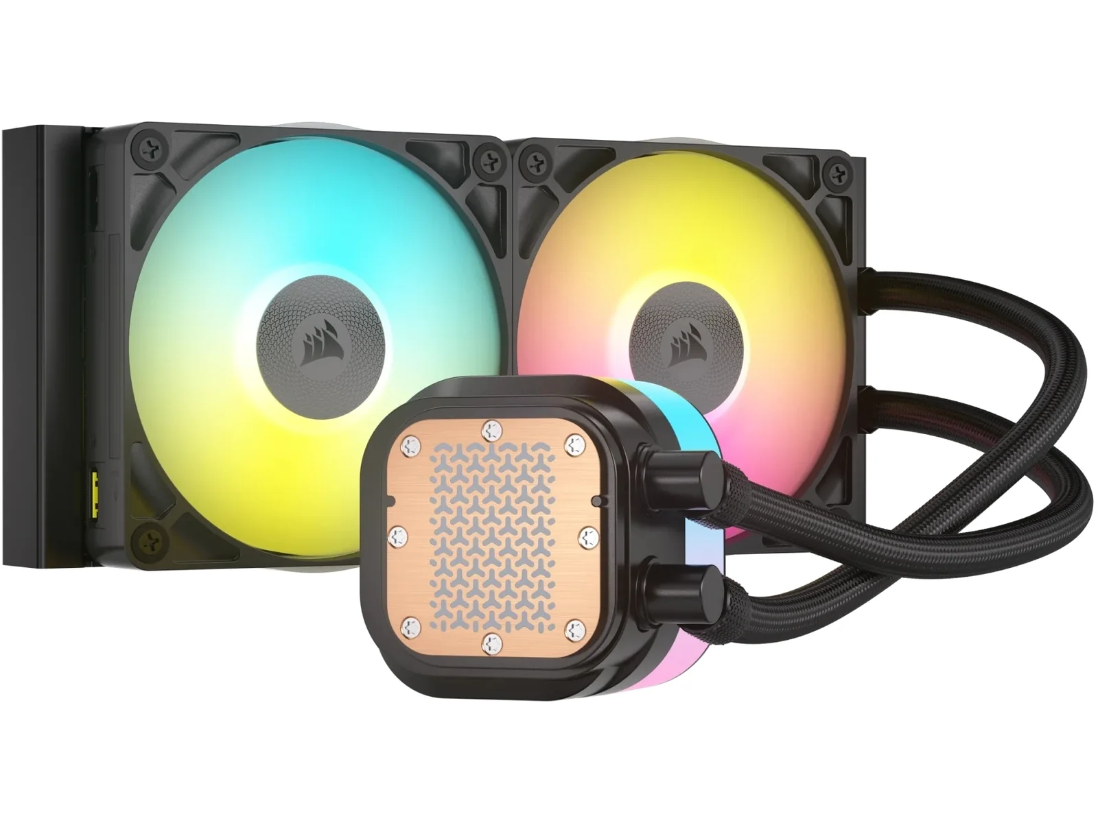 Corsair iCUE LINK TITAN 240 RX RGB Liquid CPU Cooler – RX120 RGB Fans – Fits Intel® LGA 1851/1700; AMD® AM5/AM4. - Image 2