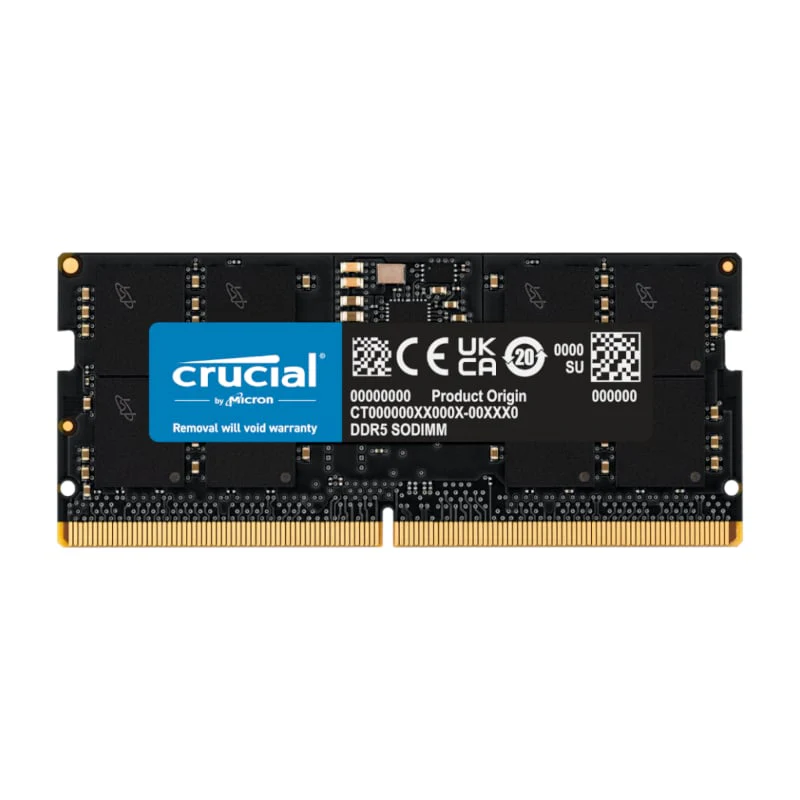 Crucial 16GB 5600MHz DDR5 SODIMM Notebook Memory - Image 3