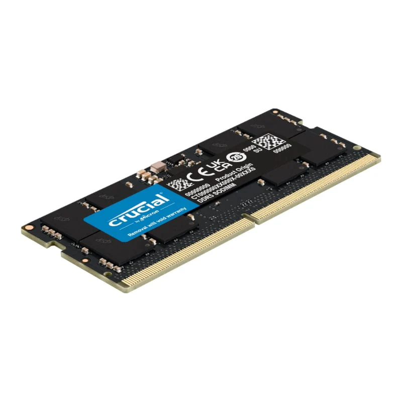 Crucial 32GB 5600MHz DDR5 SODIMM Notebook Memory - Image 2