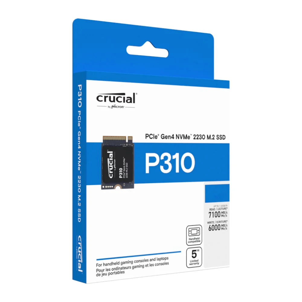 Crucial P310 1TB Gen4 M.2 2230 NVMe 3D NAND SSD - Image 6