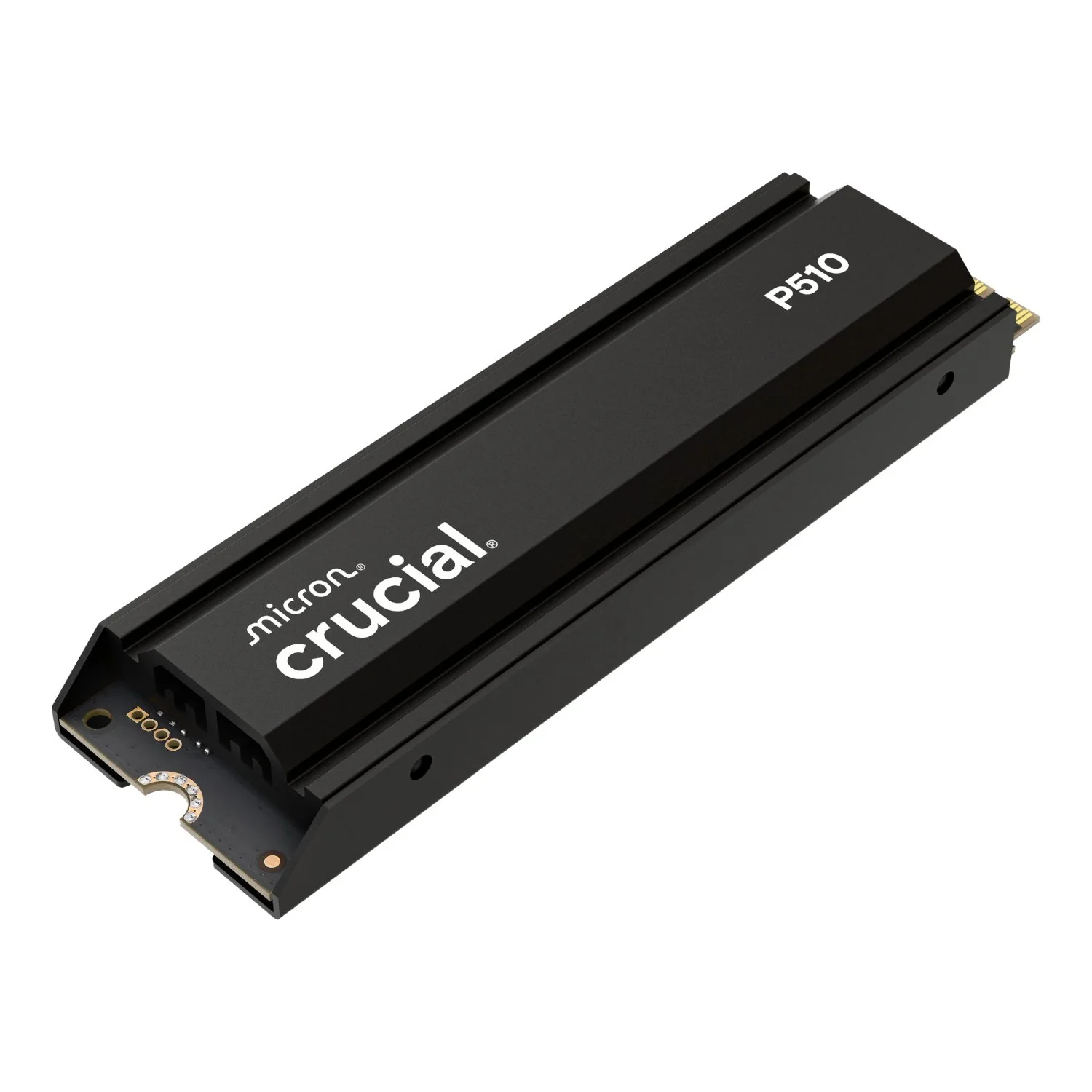 Crucial P510 1TB M.2 Gen5 with Heatsink NVMe 3D NAND SSD - Image 2