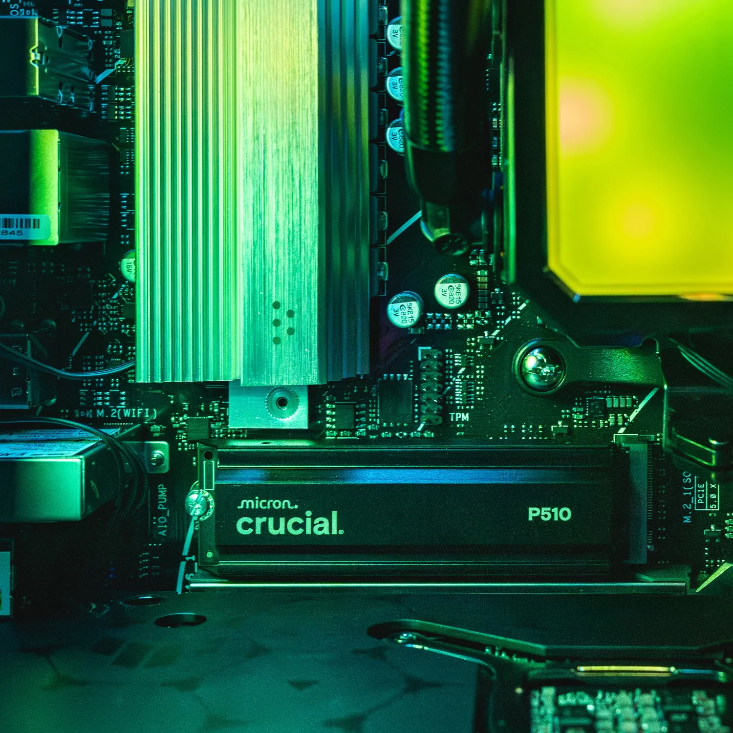 Crucial P510 1TB M.2 Gen5 with Heatsink NVMe 3D NAND SSD - Image 5