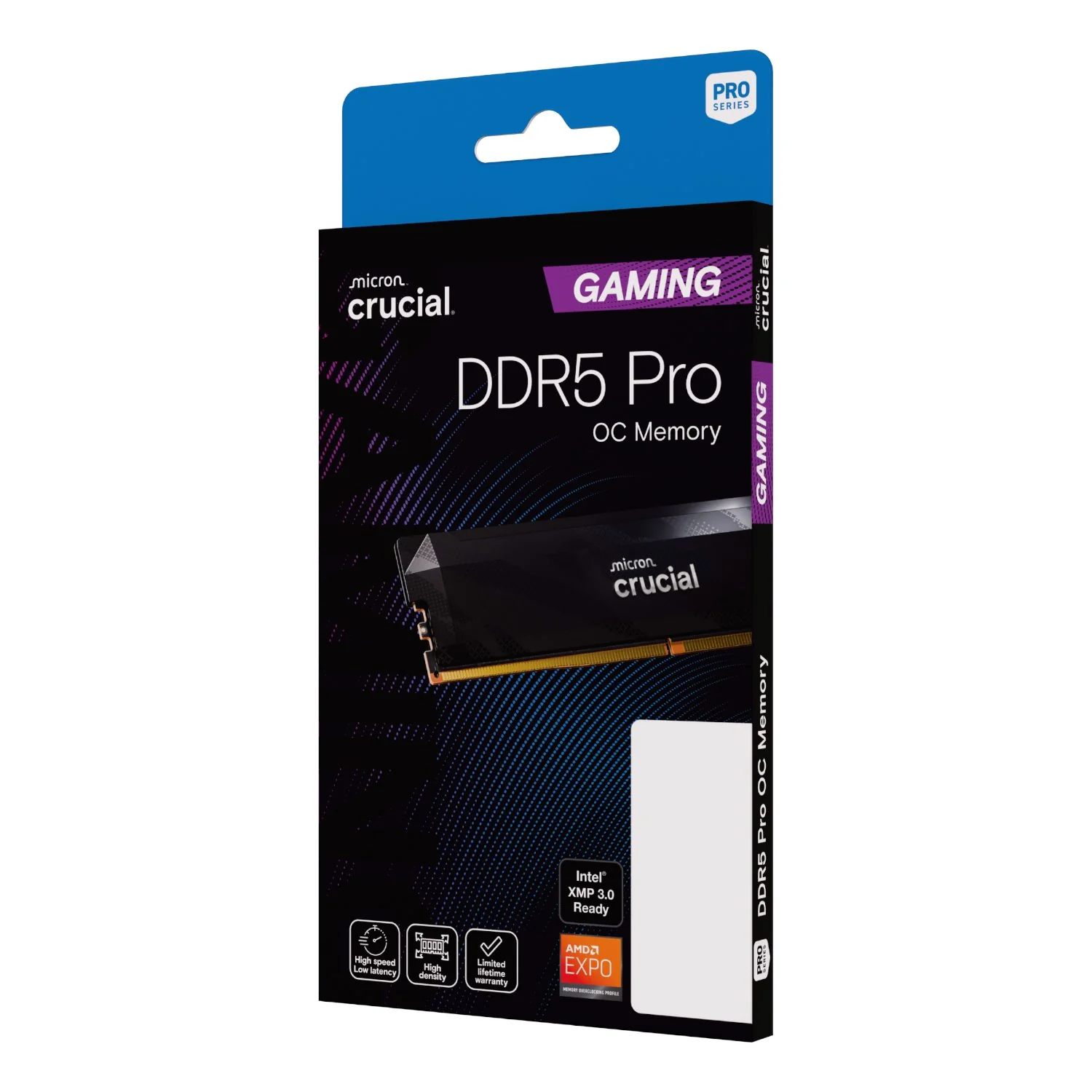 Crucial Pro 16GB 6400Mhz DDR5 Desktop OC Gaming Memory - Black - Image 5