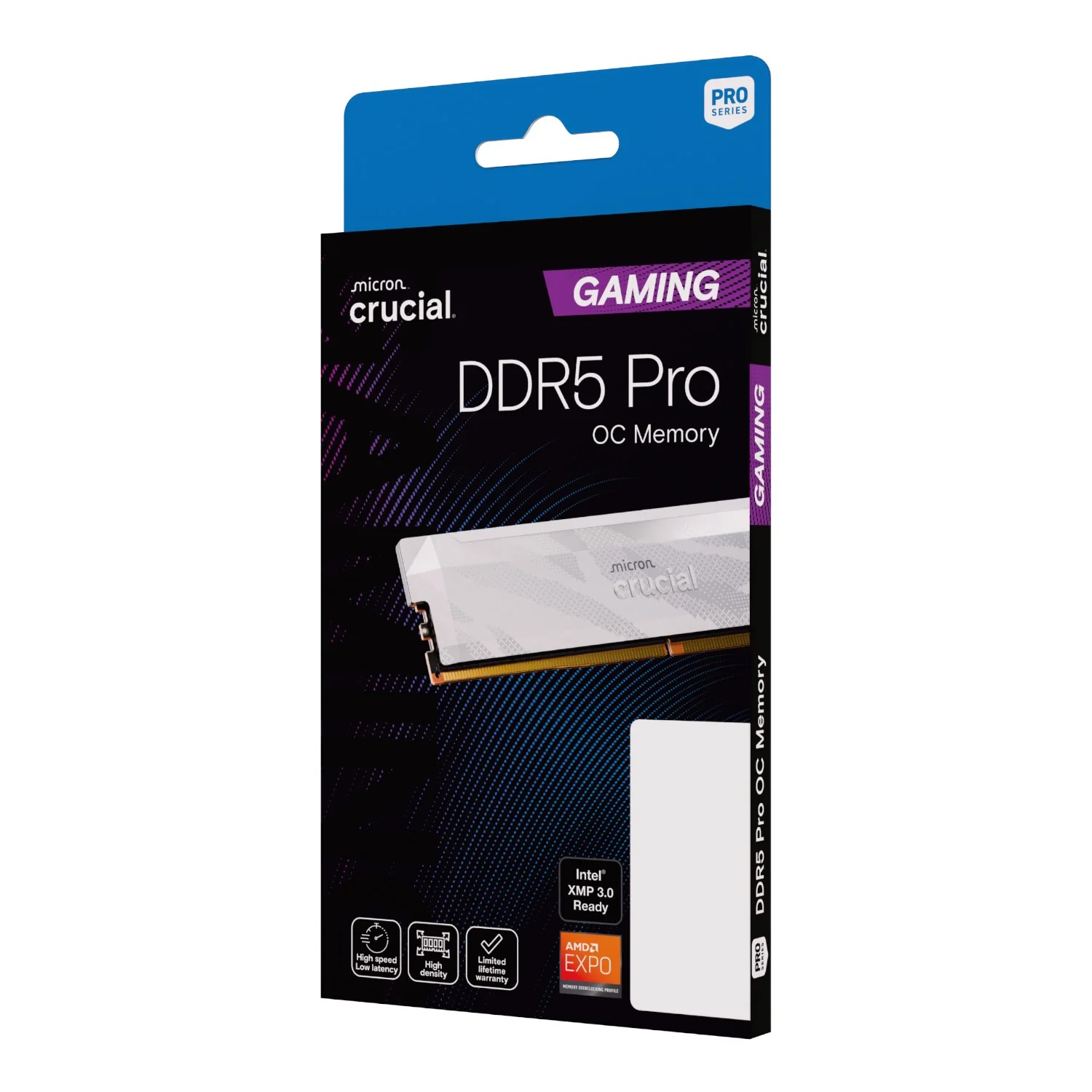 Crucial Pro 16GB 6400Mhz DDR5 Desktop OC Gaming Memory - White - Image 5