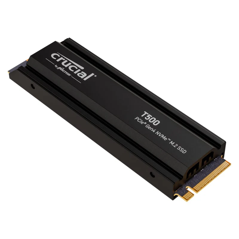 Crucial T500 1TB M.2 NVMe Gen4 with Heatsink NAND SSD - Image 7