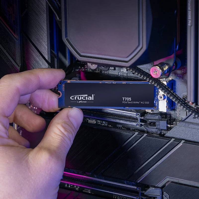Crucial T705 2TB M.2 NVMe Gen5 NAND SSD - Image 3