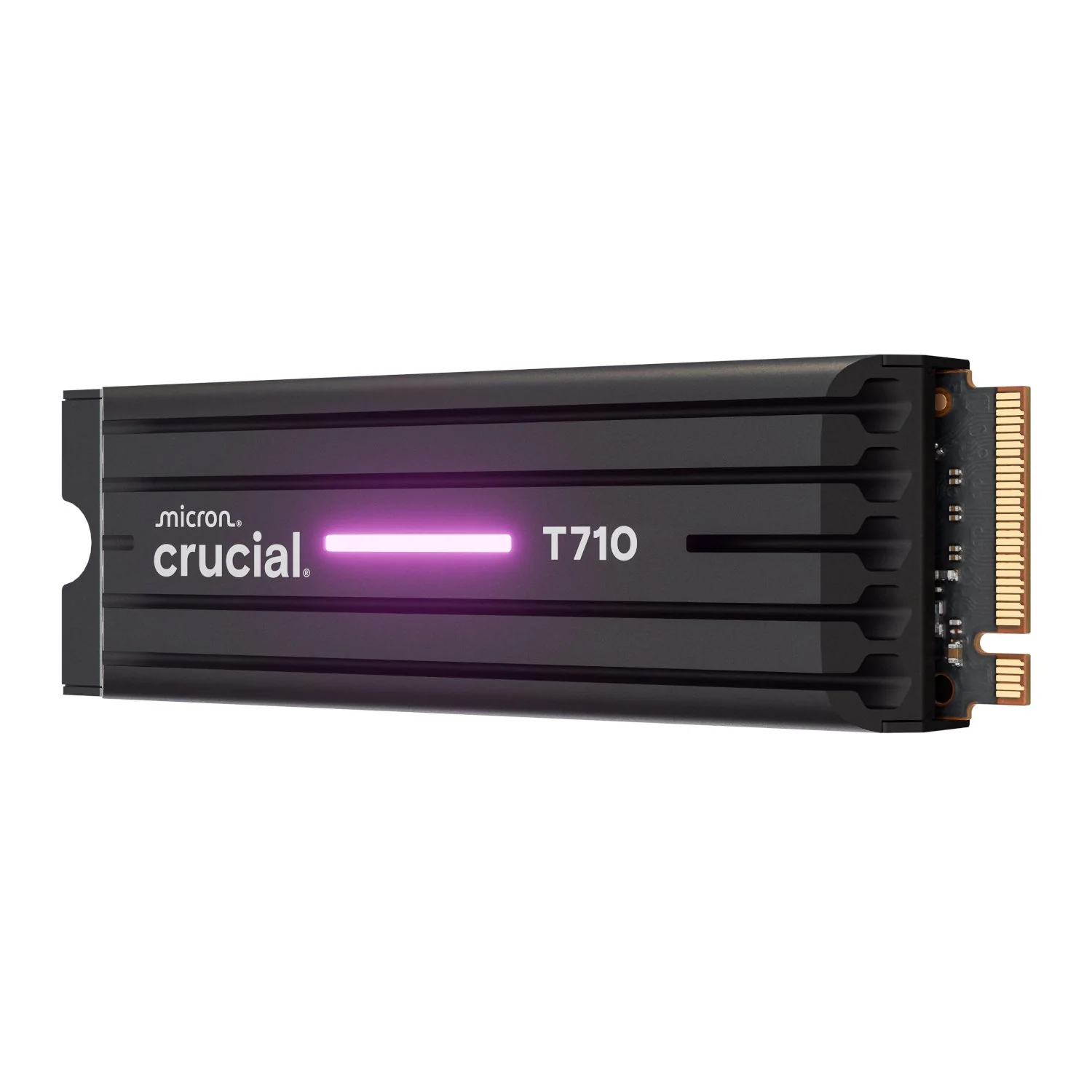 Crucial T710 1TB M.2 NVMe Gen5 NAND SSD with Heatsink - Image 3