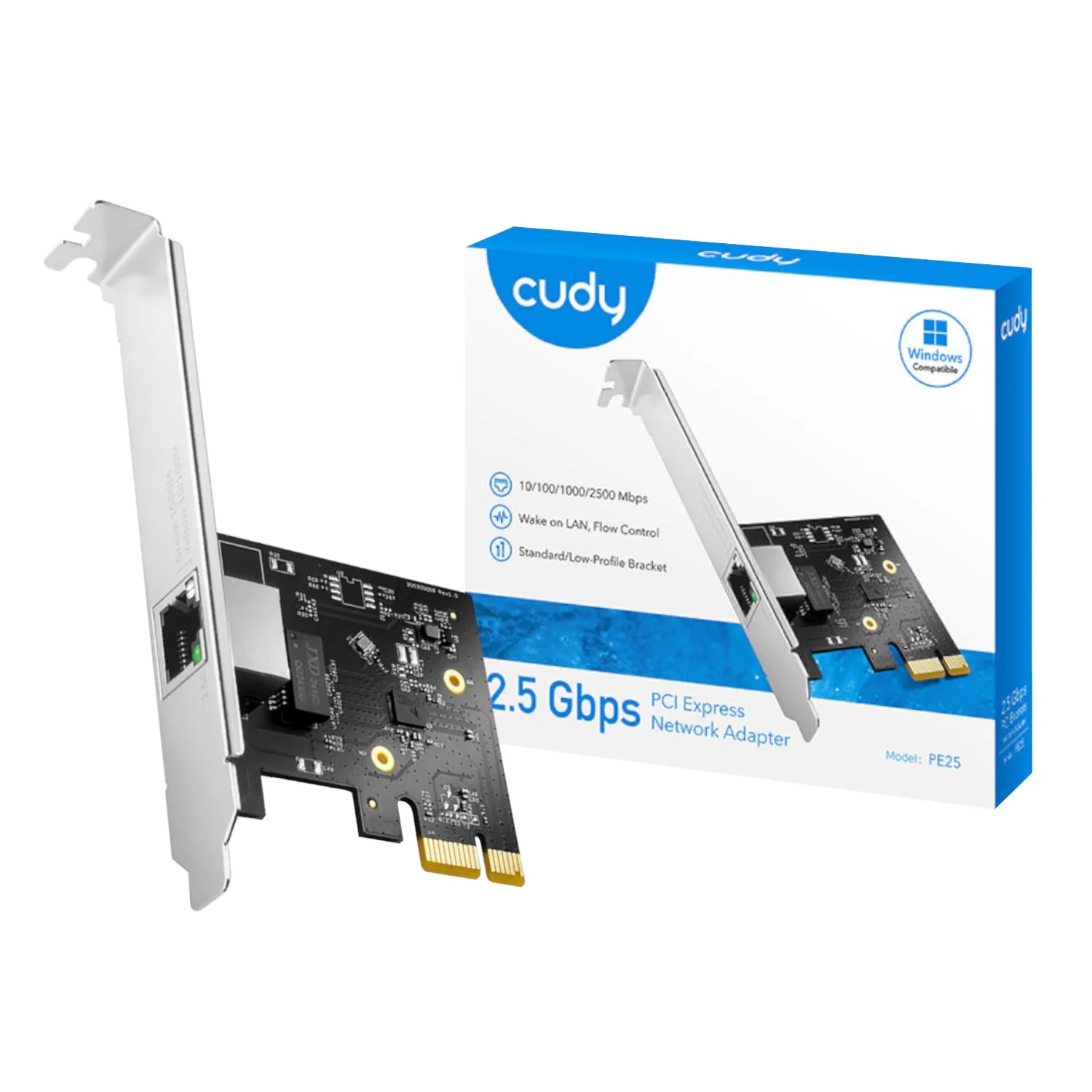Cudy 2.5Gbps PCI-E Ethernet Adapter - Image 4