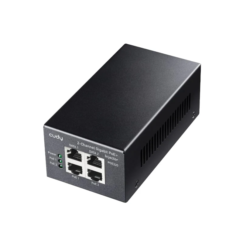 Cudy 2-Channel 30W Gigabit PoE+ Injector - Image 6