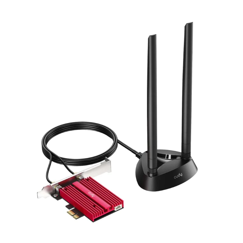 Cudy 3000Mbps WiFi 6 + BT 5.0 PCI-E Adapter - Image 5