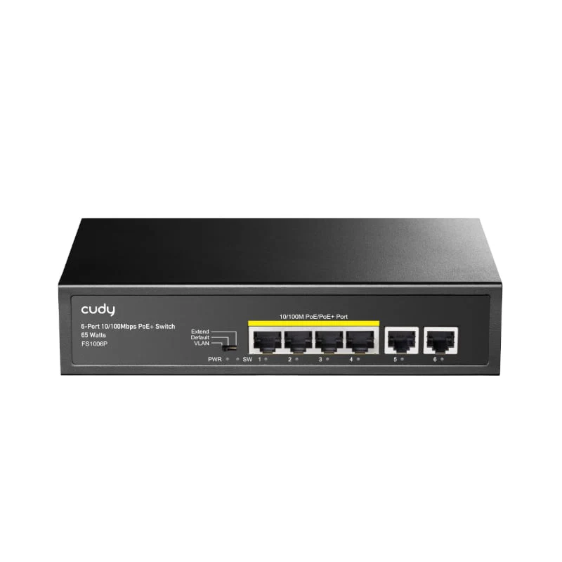 Cudy 6-Port Ethernet Unmanaged Switch - 4 Ports POE - Image 5