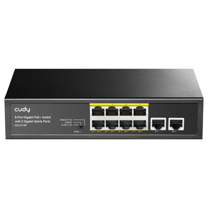 Cudy 8-Port Gigabit PoE+ Unmanaged Switch - Image 5