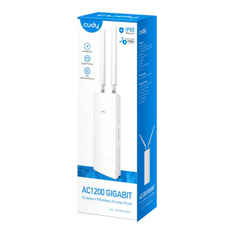 Cudy AC1200 Gigabit Dual Band Ceiling Access Point
- Outdoor - Image 4