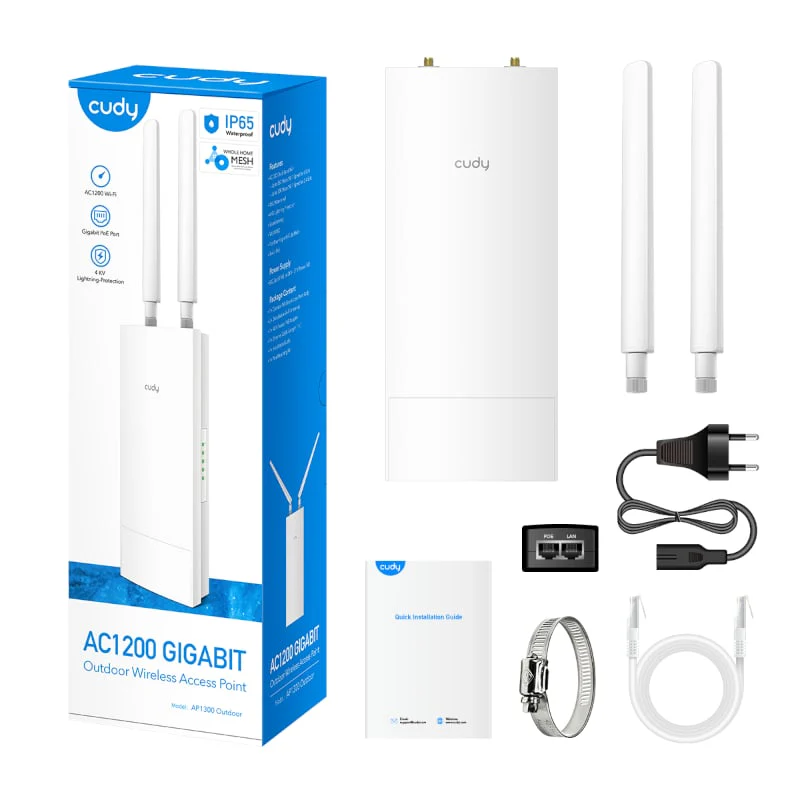 Cudy AC1200 Gigabit Dual Band Ceiling Access Point
- Outdoor - Image 5