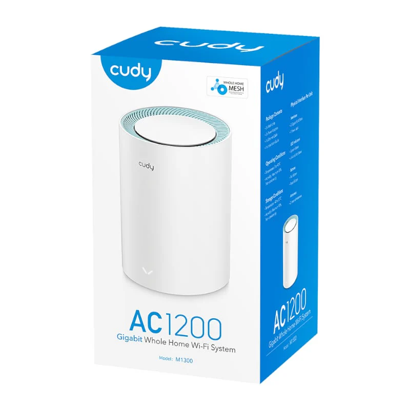 Cudy AC1200 Wi-Fi Mesh Kit 1 Pack With Gigabit - Image 3