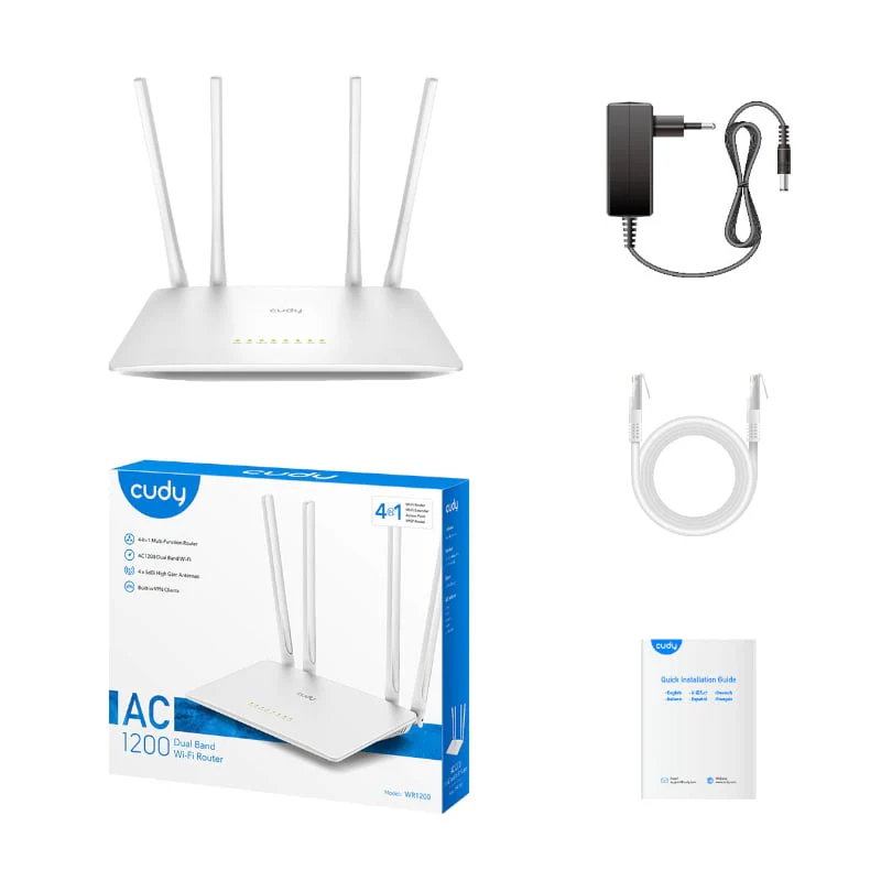 Cudy AC1200 Wi-Fi Router - Image 4