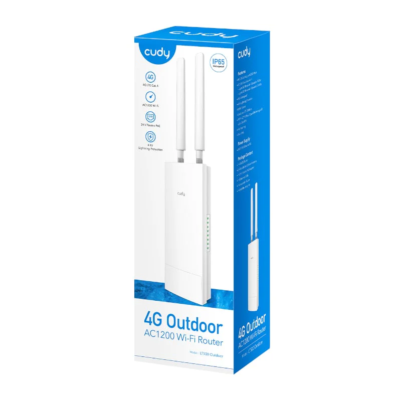 Cudy AC1200 WiFi 4G LTE Cat4 Outdoor Router - Image 3
