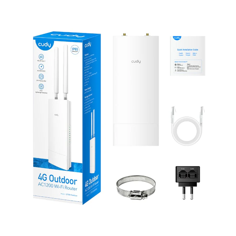 Cudy AC1200 WiFi 4G LTE Cat4 Outdoor Router - Image 4