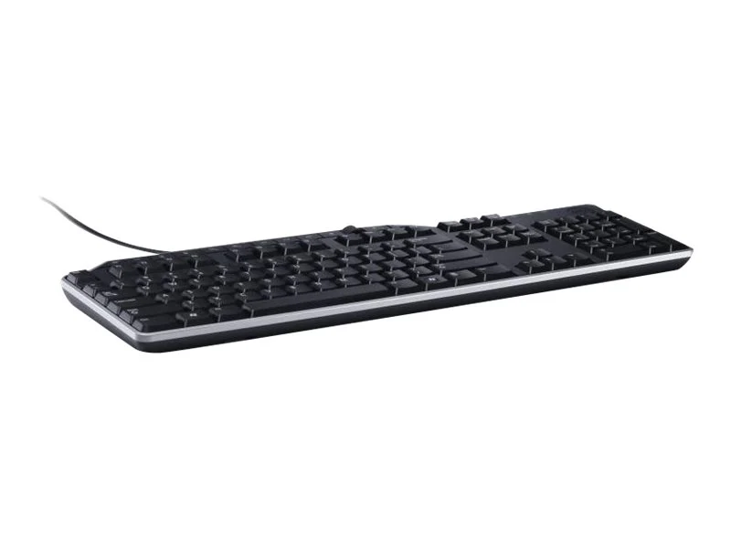 Dell Keyboard US/Euro (QWERTY) Dell KB 522 Wired Business Multimedia USB Keyboard Black - Image 3