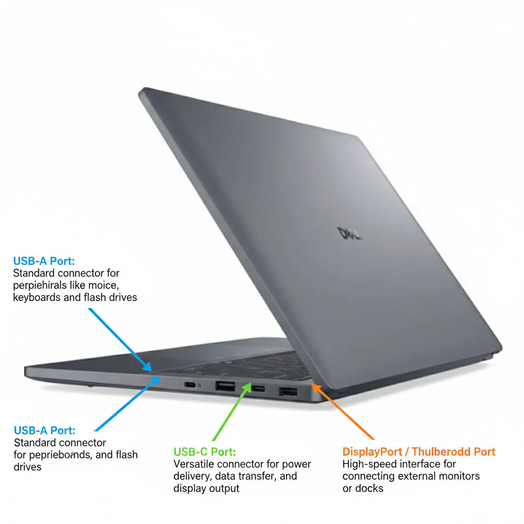Dell Pro 14 Premium 14" FHD+, Core Ultra 7 266U, 16GB, 512GB, Win 11 Pro CoPIlot+ PC, 3Yr - Image 10