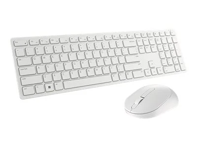 Dell Pro Keyboard and Mouse - KM5221W - US International (QWERTY) - White - Image 4