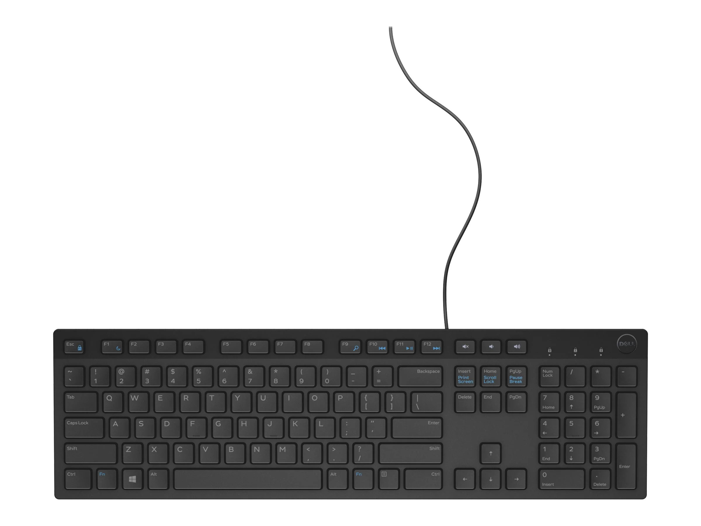 Dell Wired Keyboard - KB216 - US International (QWERTY) - Black - Image 2