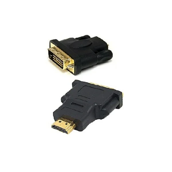 DVI (24+1) Male to HDMI Male Adapter