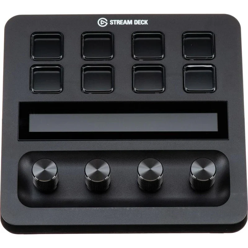 Elgato Stream Deck Plus - 8 x customizable LCD keys; 4 x 360° encoders with push function; LCD Touch Panel. - Image 3