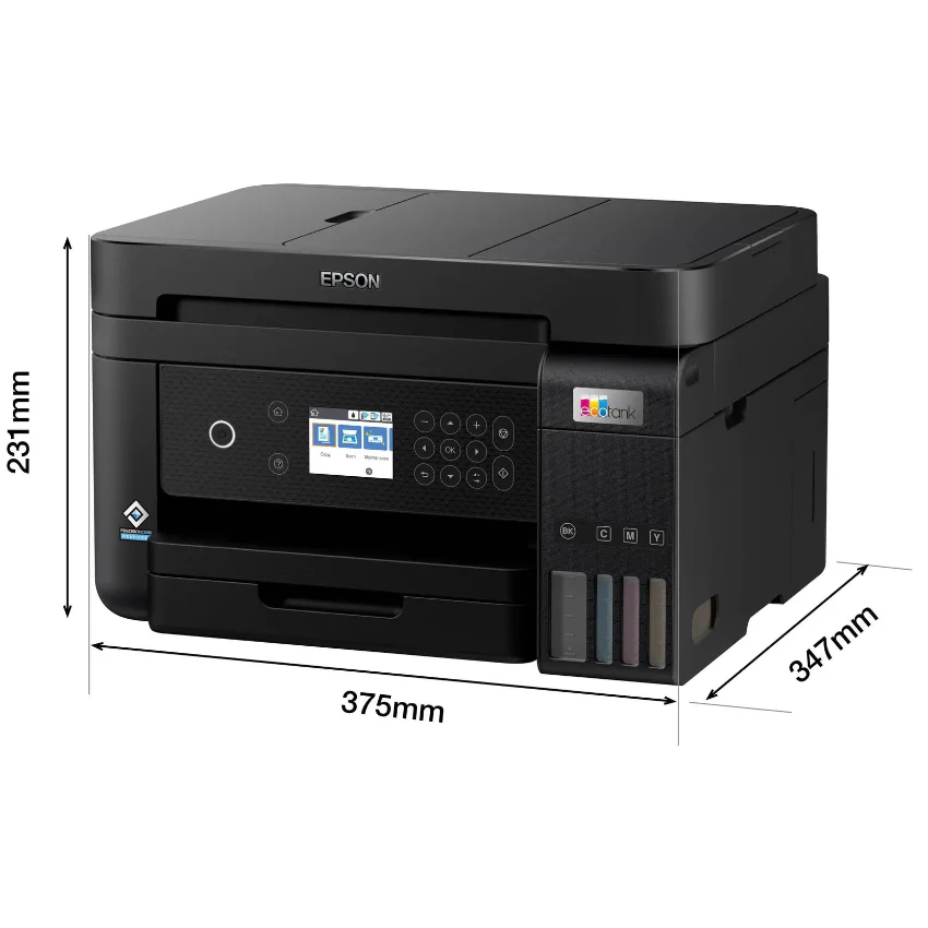 Epson L6270 EcoTank 3-in-1 Print, Copy, Scan A4 Colour Printer with Wi-Fi, ADF and Ethernet - Image 4