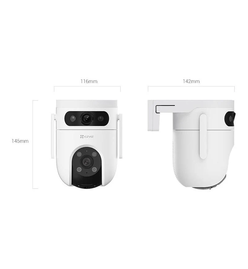 H9C 2K+2K DUAL LENS PAN&TILT WIFI CAMERA - Image 3