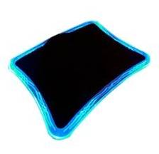 M-LINK Flexiglow Glass and Blue Acrylic Mousepad