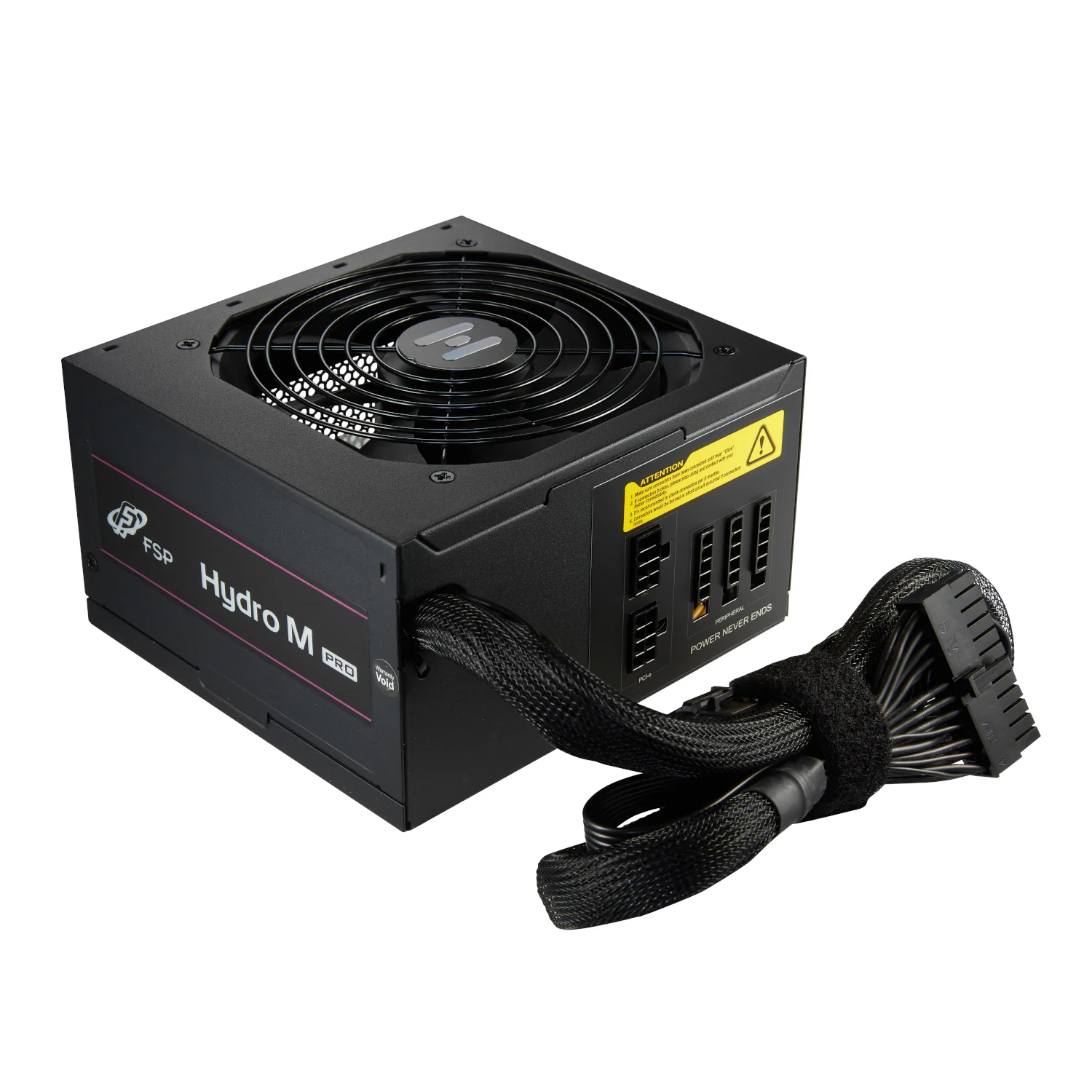 FSP Hydro M Pro 800W 80PLUS Bronze Gen5 Semi-modular Power Supply - Image 4