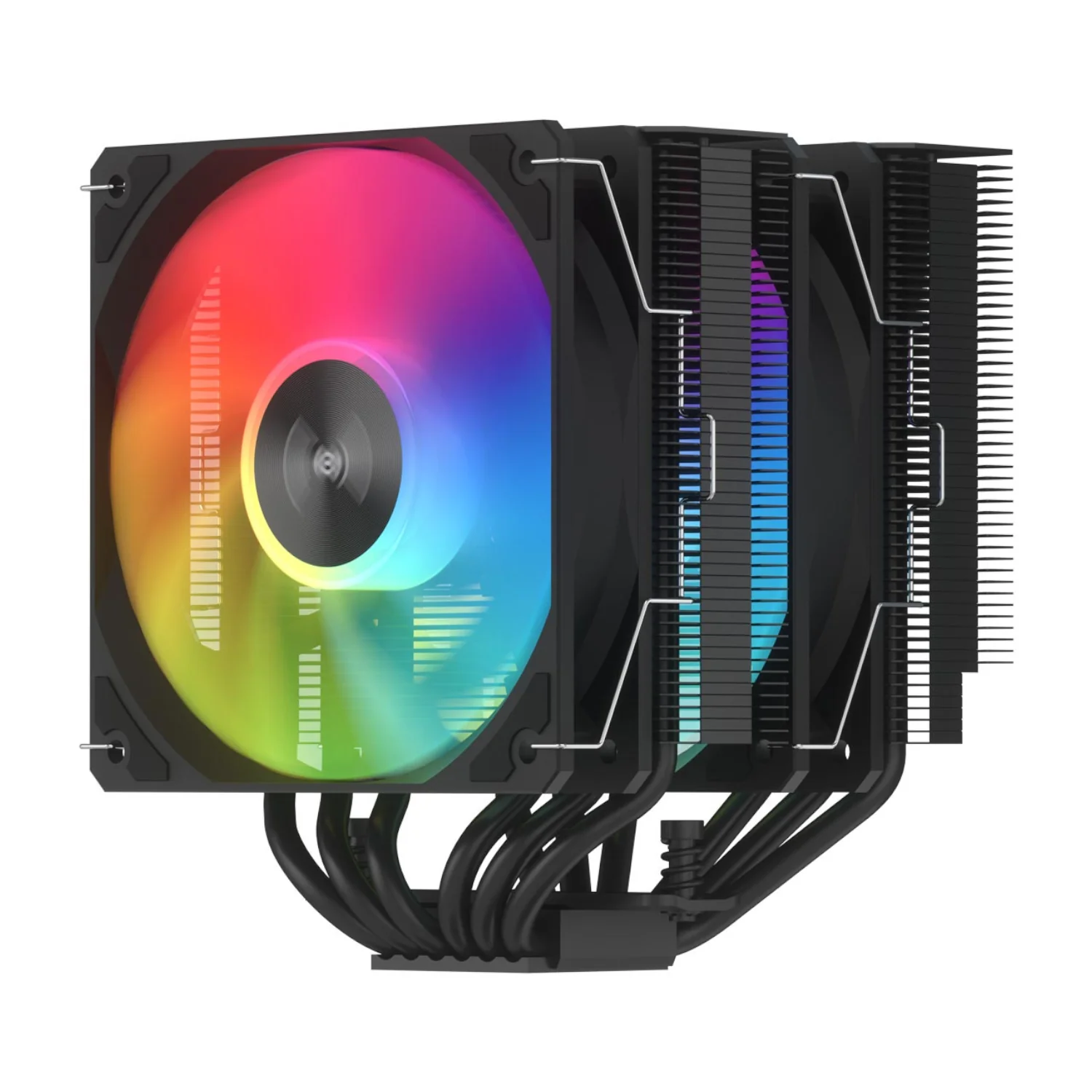 FSP MP7-BA 120mm PWM ARGB CPU Air Cooler - Black - Image 3