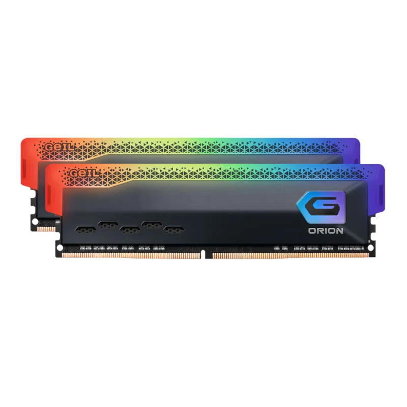 Geil Orion RGB 16GB KIT(2X8GB) 3600MHz DDR4 Desktop Gaming Memory - Grey - Image 3