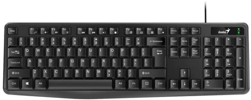GENIUS KEYBOARD KB-117 BLACK - Image 2