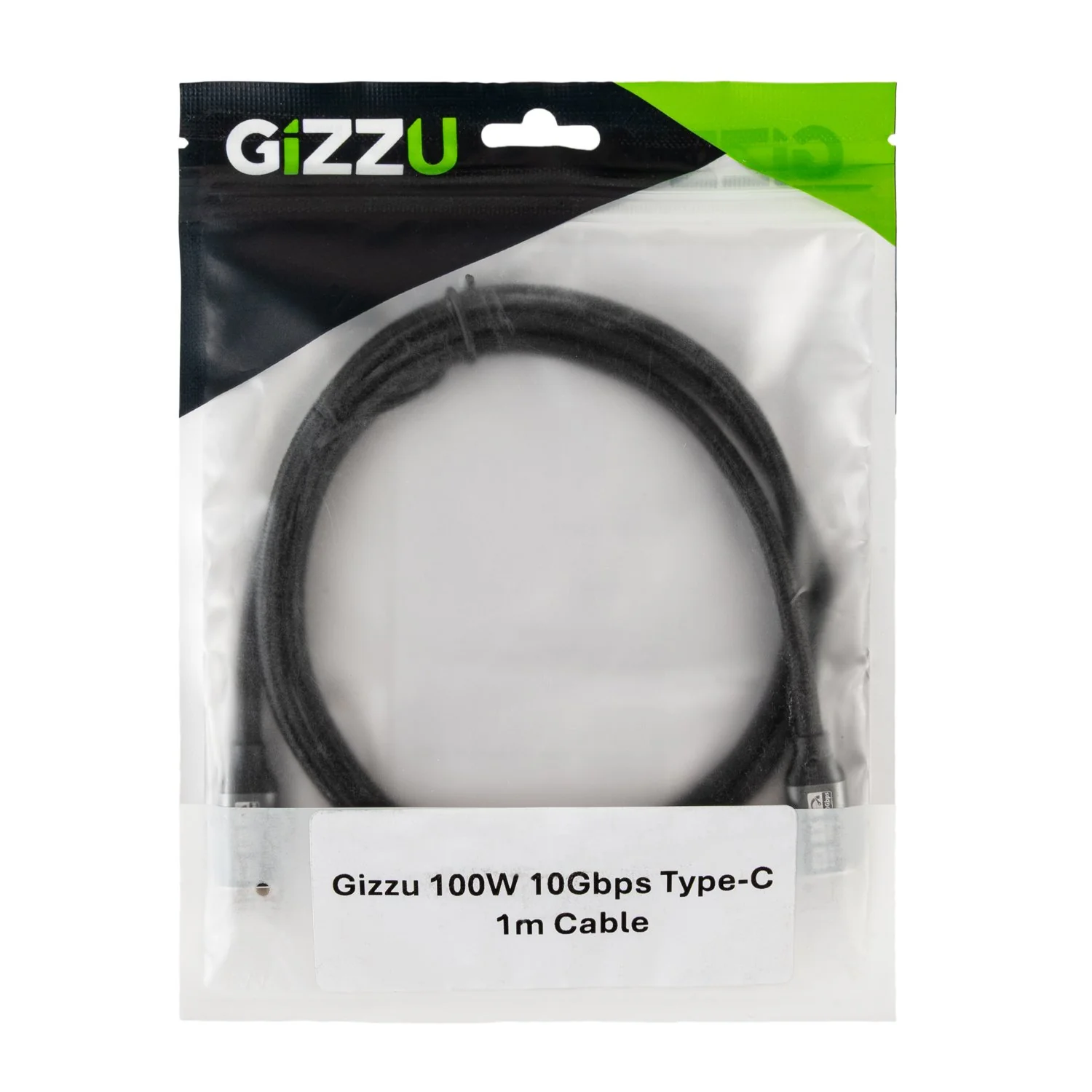 GIZZU 100W 10Gbps Type-C 1m Cable - Image 3