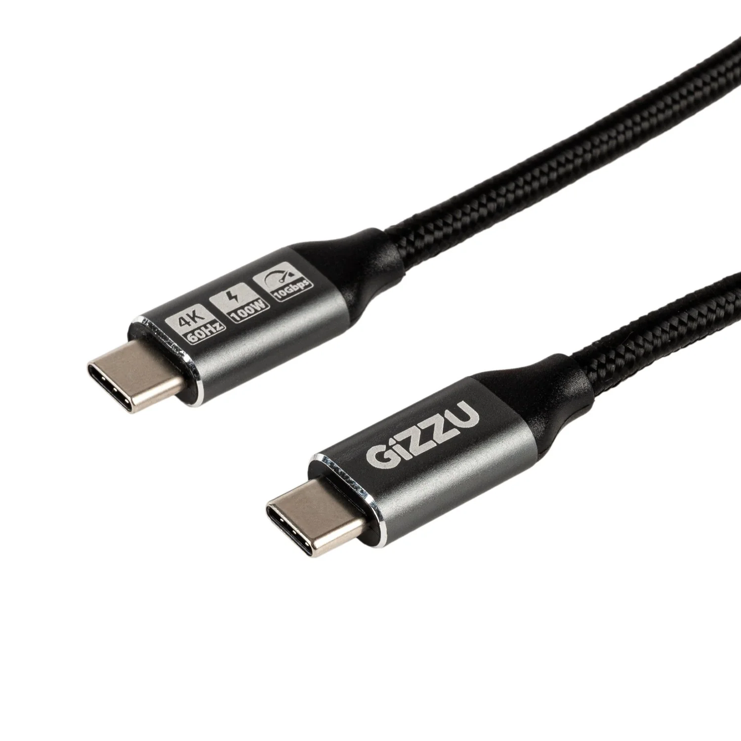 GIZZU 100W 10Gbps Type-C 2m Cable - Image 4