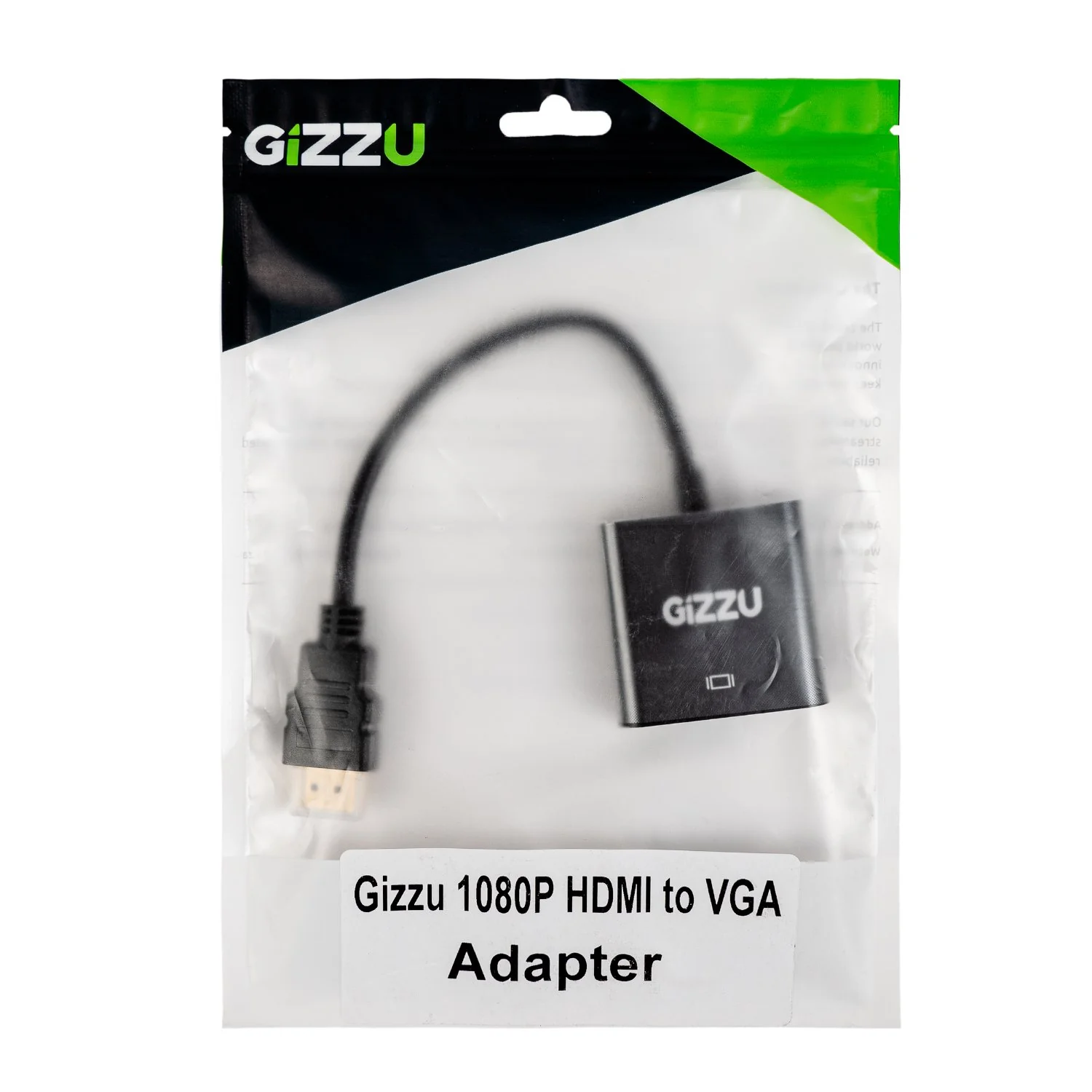 Gizzu 1080P HDMI to VGA Adapter Poly - Image 3